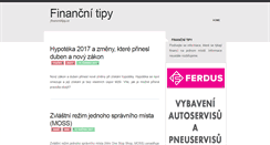 Desktop Screenshot of financnitipy.cz