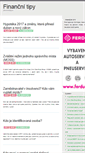 Mobile Screenshot of financnitipy.cz