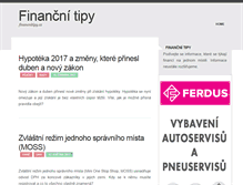 Tablet Screenshot of financnitipy.cz